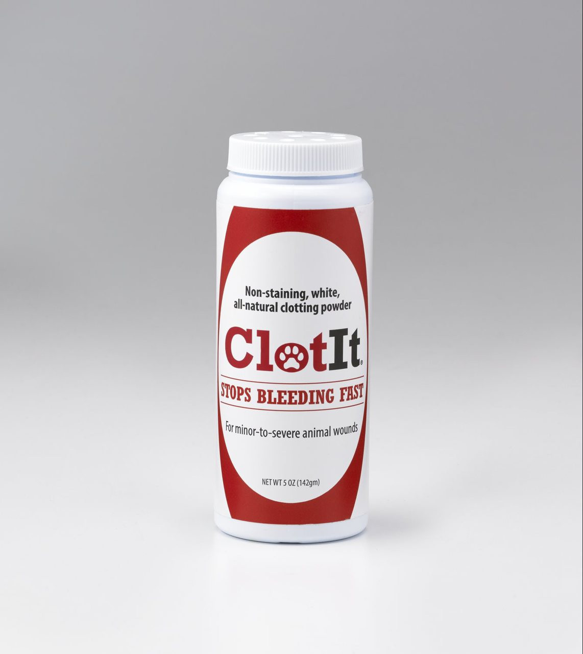 Clotit Veterinary Powder for Pets 5 oz Bottle Top Notch Pet Products