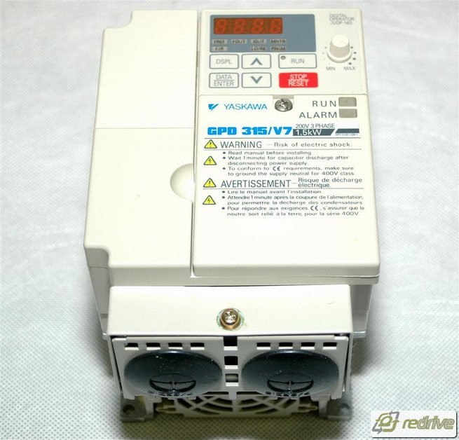 ◇YASKAWA ヤスカワ CIMR-J7AA21P5 VS mini J7 インバータ 1.5KW