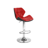 Modern Home Spyder Contemporary Adjustable Barstool - Comfortable Adjusting Height Counter/Bar Stool