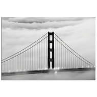 Modern Home Ultra High Resolution Tempered Glass Wall Art - San Francisco Golden Gate Bridge 1