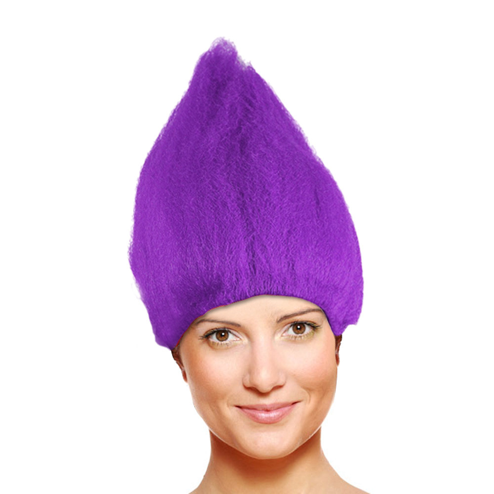Purple troll wig deals