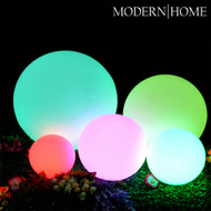 Modern Home LED Glowing Sphere w/Infrared Remote Control - Indoor/Outdoor Floating Light Ball