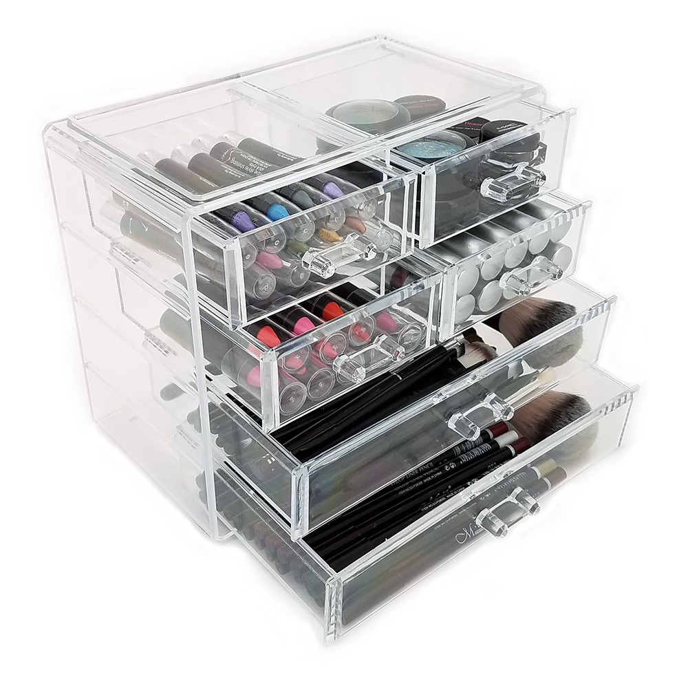 OnDisplay Tiered Acrylic Jewelry Cabinet Organizer