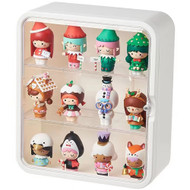 OnDisplay Deluxe UV-Protected Clear Figurine Display Box - Table or Wall Mount Action Figure Toy Cabinet - Mini Pop/Doll/Stone Collectible Storage Cabinet