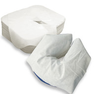 Royal Massage Set of 100 Disposable Flat Face Cradle Covers - Ultra Soft Nonwoven Fabric