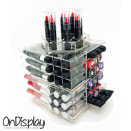 OnDisplay Siena Rotating Acrylic Cosmetic/Makeup Organizer