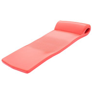 California Sun Deluxe 1.5" Thick Oversized Unsinkable Foam Cushion Pool Float - Coral