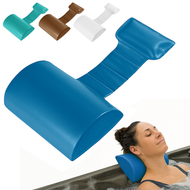 California Sun Premium Weighted Spa & Hot Tub Headrest Pillow – Half-Moon Design for Lounging Comfort – Waterproof, Removable, and Universal Fit – for Spas, Jacuzzis, and Hot Tubs