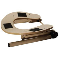 Royal Massage Standard Universal Adjustable Massage Table Contoured Face Cradle Assembly - Natural Wood