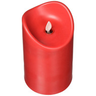 Modern Home Illumina Flameless Pillar Candle w/Moving Wick and Auto-Timer