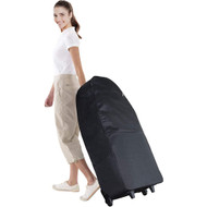 Royal Massage Deluxe Black Universal Folding Massage Chair Carry Case w/Wheels