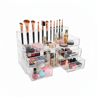 OnDisplay Acqua Luxury Handmade Acrylic Cosmetic/Makeup Organizer