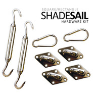 California Sun Sail Shade Hardware Kits - Quadrilateral Kit