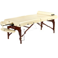 Master Massage 30” SAXON™ Portable Massage Table Package with Therma-Top® - Adjustable Heating System & Reiki Panels