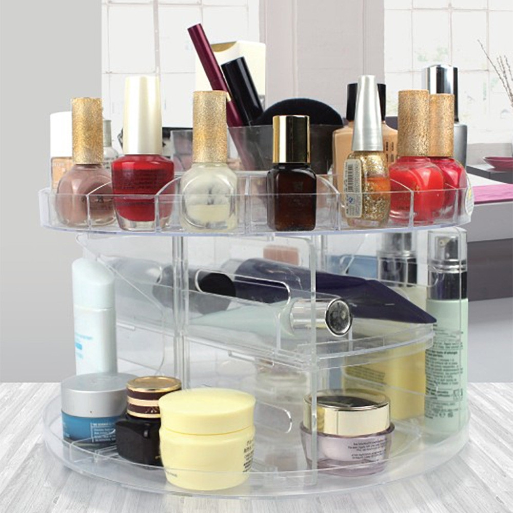 Ondisplay Samantha Deluxe Handmade Acrylic Cosmetic Makeup Organizer