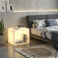 Modern Home LED Light Color Changing Glow Nightstand/Bookcase/Shelf/Bar Display/Ice Bucket - Indoor/Outdoor Wireless Glow Bin - Champagne/Beer/Soda/Bottles