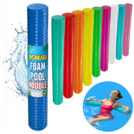 California Sun Deluxe Unsinkable Foam Pool Noodle – Extra Thick, Soft Float for Adults & Kids – Closed-Cell Foam, UV Resistant – Great for Pool, Lake, Beach, and Water Exercise