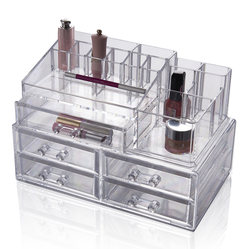 Ondisplay Isabella 5 Drawer Tiered Cosmetic Jewelry Organizer Vandue