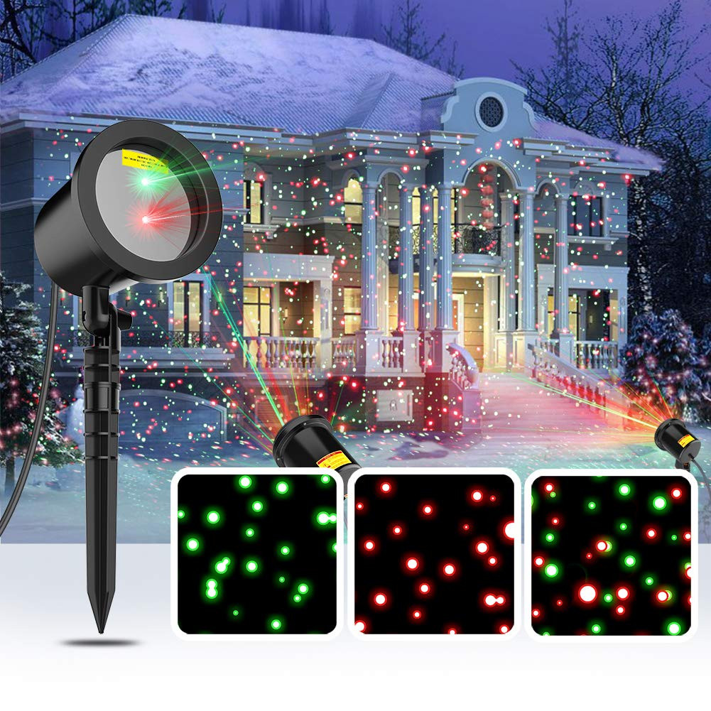 Modern Home Laser Light Projector - 3D Holographic Christmas Light Show -  Vandue