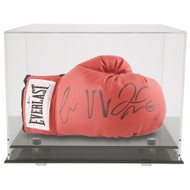 OnDisplay Deluxe UV-Protected Boxing Glove Display Case - Black Base - Luxe Handmade Acrylic Case for Boxing Glove, Die-Cast Cars, Baseball Mitt and more