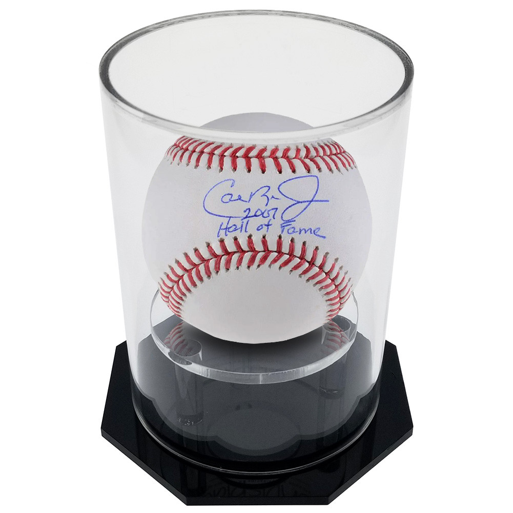 OnDisplay Deluxe UV-Protected Baseball/Tennis/Softball Display Case Octagon Black Base 