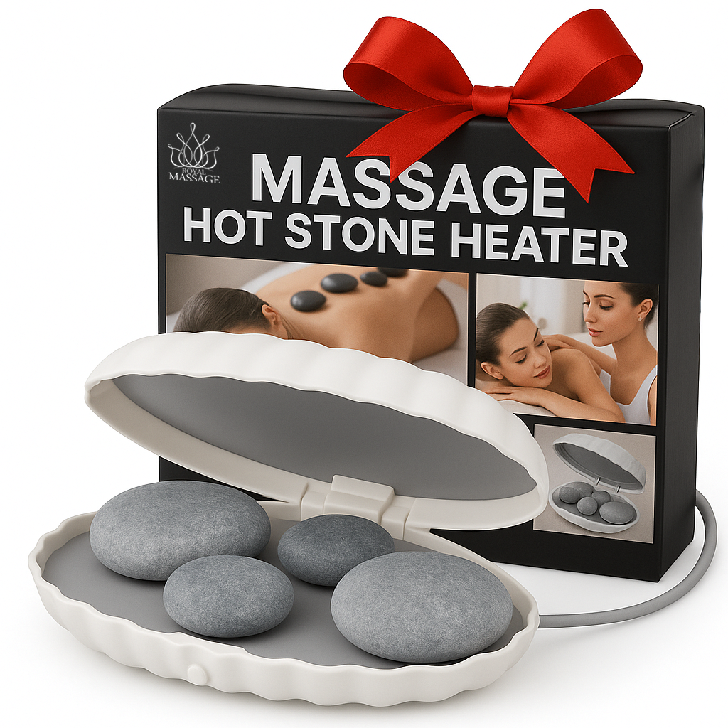 Royal Massage Clam Shell Hot Stone Heater