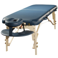 Concord Elite Professional Oversized Portable Massage Table w/Bonuses - Reiki Panel BabySoft Leather Ultra Quiet Treatment therapy Table (Charcoal)