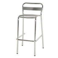 Set of 10 Modern Home Stackable Aluminum Indoor/Outdoor Bar Stool