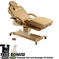 MaxKing Salon Electric Lift Table w/ Bonus Items