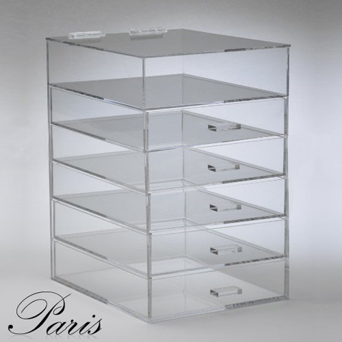 Paris 6 Tier Acrylic Cosmetic Makeup Organizer Vandue