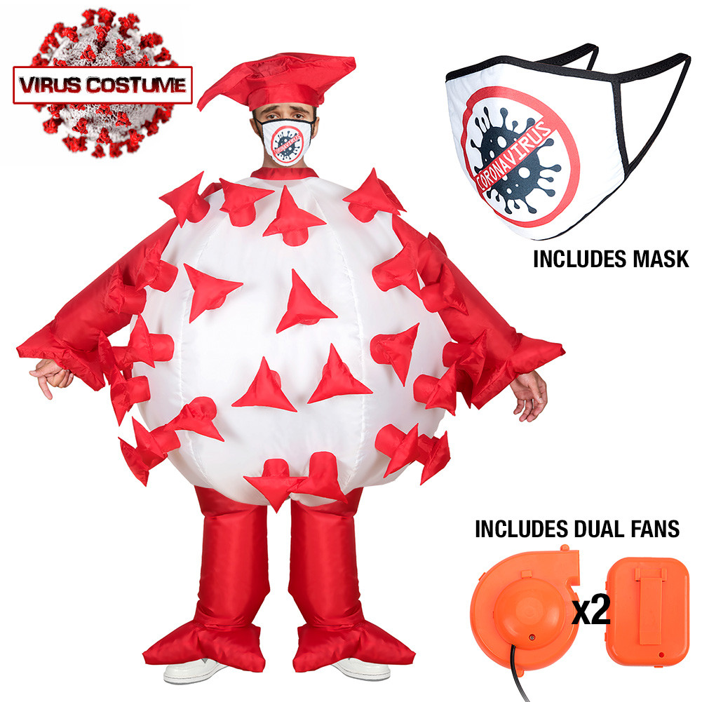 AltSkin Mega Suit Inflatable Zentai Costume - Virus Costume - Costume of  the Year - Vandue