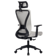 Modern Home Xelo Testa Mid-Back Desk/Office Task Chair, Computer Ergonomic Mesh Back Lumbar Support with Armrests