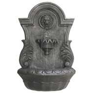 Modern Home Courtyard Lion's Head Wall Mount/Floor Waterfall Fountain