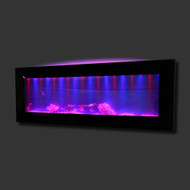 Aussie Aquariums Mirrored Glass Wall Mounted Aquarium - Horizon Black