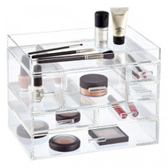 OnDisplay Venice 7 Drawer Tiered Acrylic Makeup/Jewelry Organizer