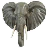 Modern Home Safari Jungle Animal Wall Plaques - Elephant