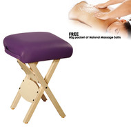 MT Wooden Handy Stool - Purple