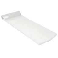 California Sun Deluxe 1.625" Thick Oversized Unsinkable Foam Cushion Pool Float - Pure White