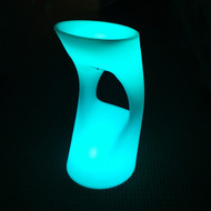 Modern Home LED Glowing Color Changing Barstool w/Infrared Remote Control