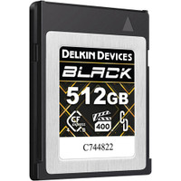 Delkin Devices 512GB BLACK CFexpress Type B Memory Card