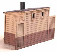 HO-Scale NP Double Privy