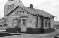 HO-Scale East Helena Depot/Telegraph Office