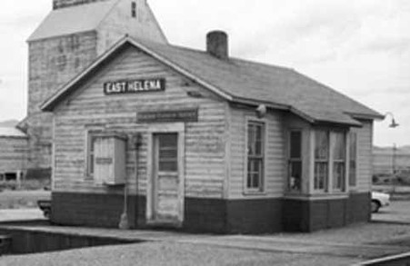 HO-Scale East Helena Depot/Telegraph Office