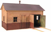 O-Scale NP Motor Car/Work Shed