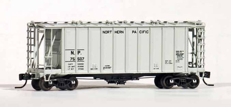 N-Scale Airslide Covered Hopper