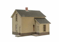 HO-Scale 1.5-Story Section House