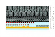 HO-Scale NP Freight Diesel Decals