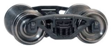 HO Scale - Semi-scale - Dalman 2-Level Trucks with Lateral Motion detail