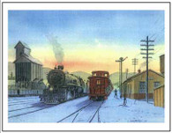 NP 4015 at Easton WA Winter Cards