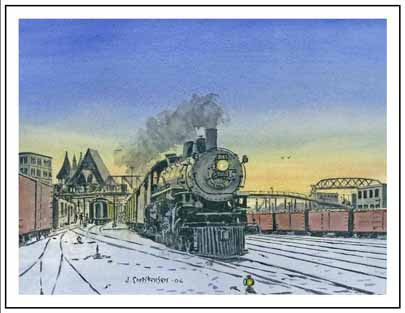 Np 2165 Leaving Duluth Mn Winter Cards Nprha Company Store